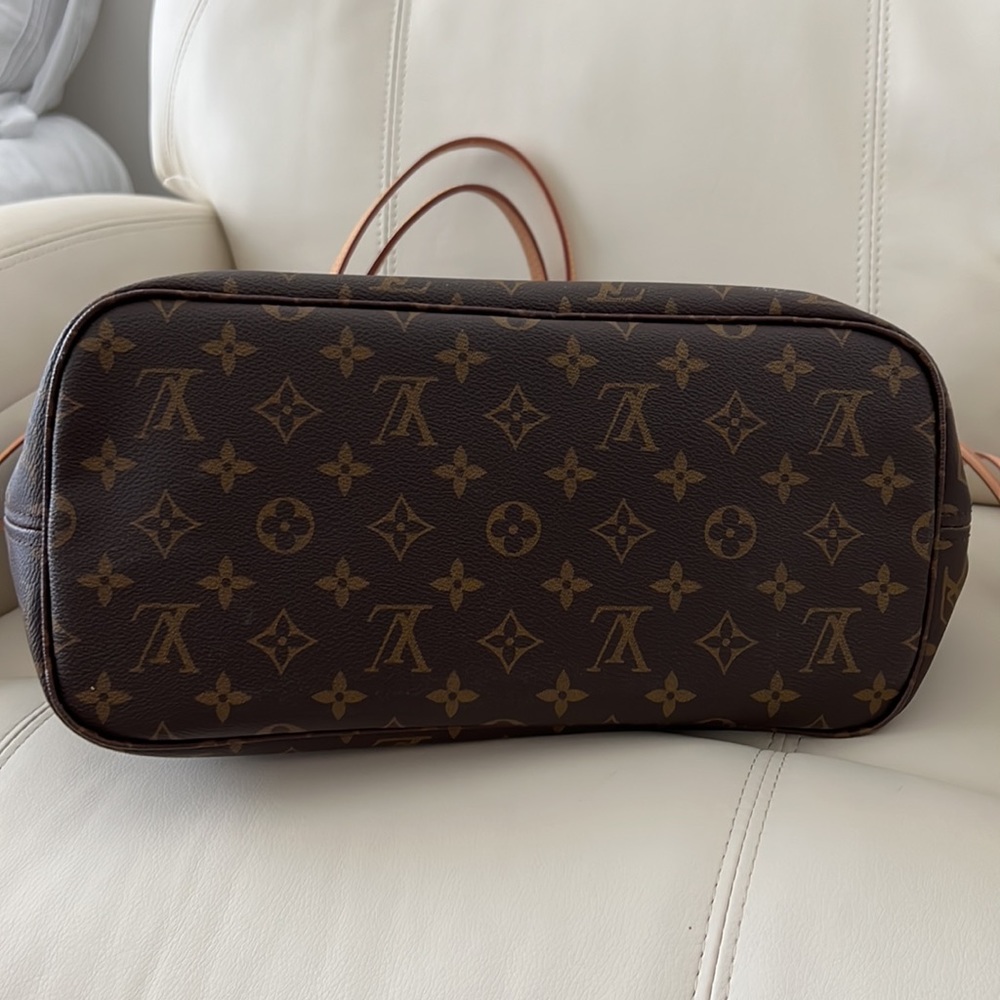 Louis Vuitton Brown Monogram Tote NEVERFULL MM - Picture 3 of 8